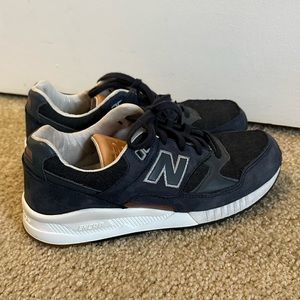 New Balance 530 Encap Suede Running Shoes Navy Blue W530GNL Women’s Size 8